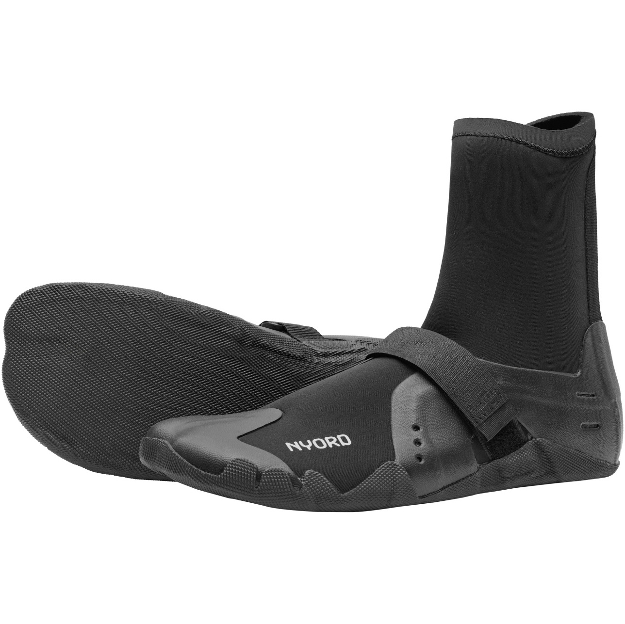 2026 Nyord Furno 3mm Split Toe Boots FURBT3M001 - Black